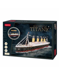 Child's Wooden Puzzle CubicFun Titanic 3D 266 Pieces
