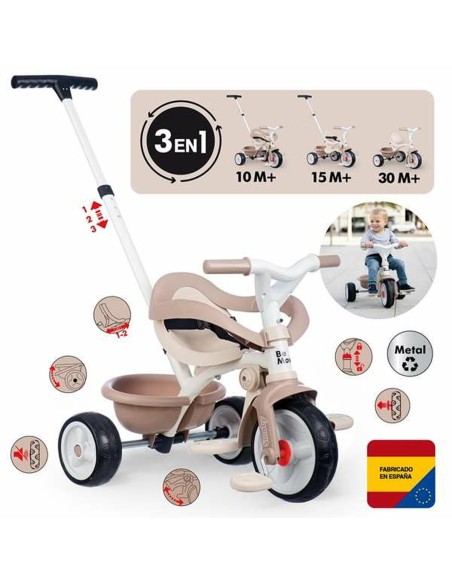 Tricycle Smoby Metallic