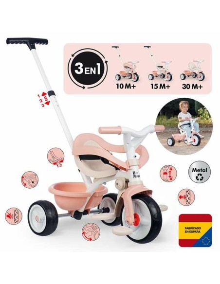 Tricycle Smoby Metallic