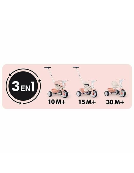 Tricycle Smoby Metallic