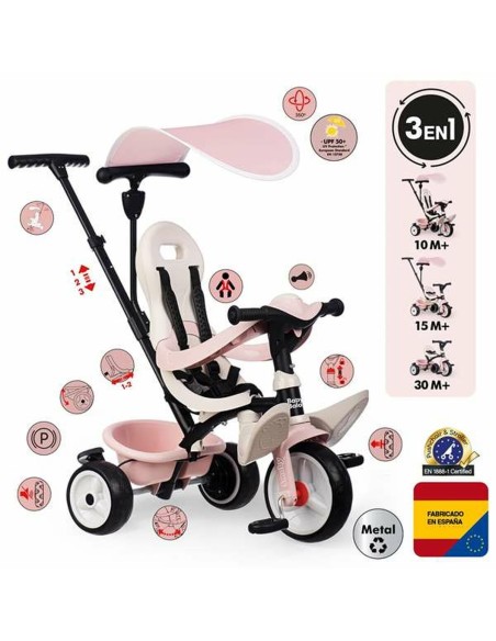 Tricycle Smoby Metallic