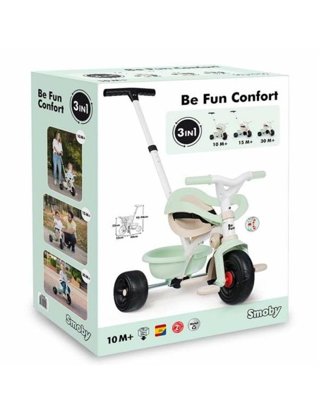Tricycle Smoby Metallic