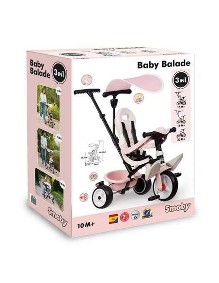 Tricycle Smoby Metallic