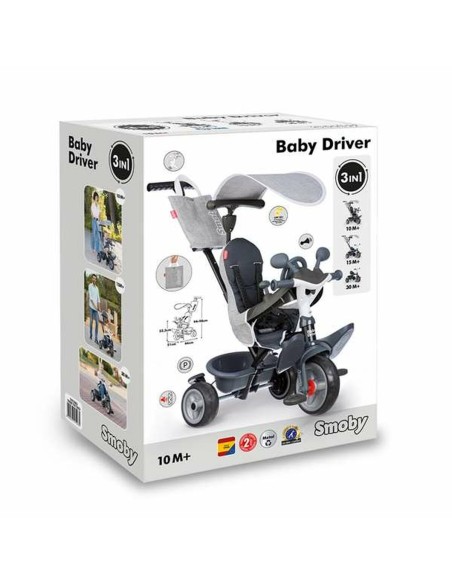Tricycle Smoby Metallic