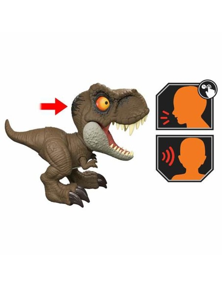 Dinosaur Mattel Jurassic World Roar Command T-Rex 21,59 x 22,23 x 10,16 cm