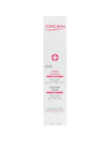 Soothing Cream Topicrem Cica 40 ml