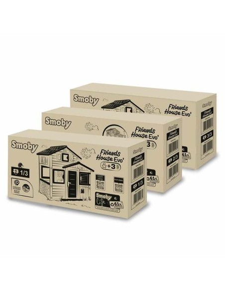 Children's play house Smoby Evo Friends 162 x 164 cm