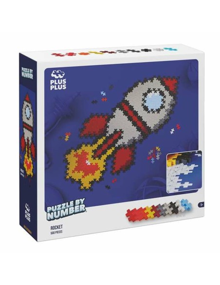 Puzzle Lúdilo Plus Plus Rocket 500 Pieces