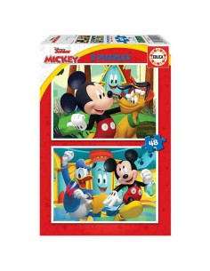 Puzzle Educa Mickey Mouse Fun House 2 x 48 2