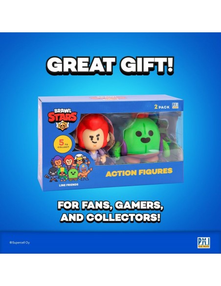 Set of Figures Brawl Stars BRW6015A 2 Pieces
