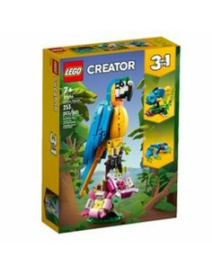 Construction set Lego LORO EXÓTICO 3-in-1 253 Pieces