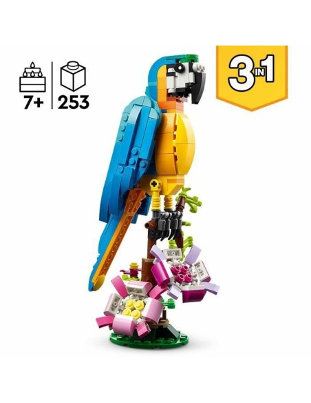 Construction set Lego LORO EXÓTICO 3-in-1 253 Pieces