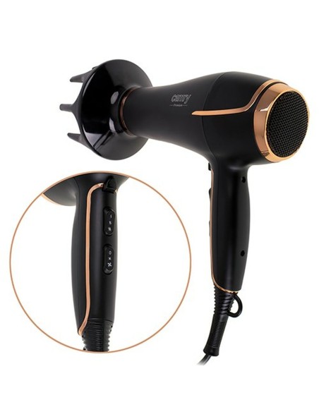 Hairdryer Adler CR 2255 Black Gold 2000 W