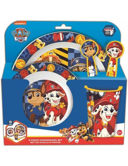 Children's dish set The Paw Patrol Boy Rescue Pups 5 Pieces