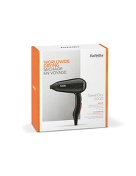 Hairdryer 5344E Babyliss Travel Dry 2000 Black 2000 W