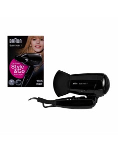Hairdryer Braun BRHD130E Black 1200 W