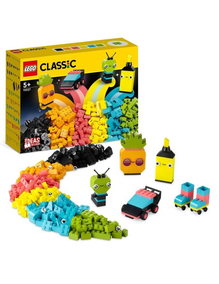 Construction set Lego Diversión Creativa en Neón 333 Pieces