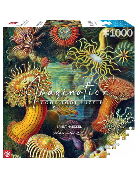 Puzzle Cenega Publishing Ernst Haeckel Criaturas marinas 1000 Pieces