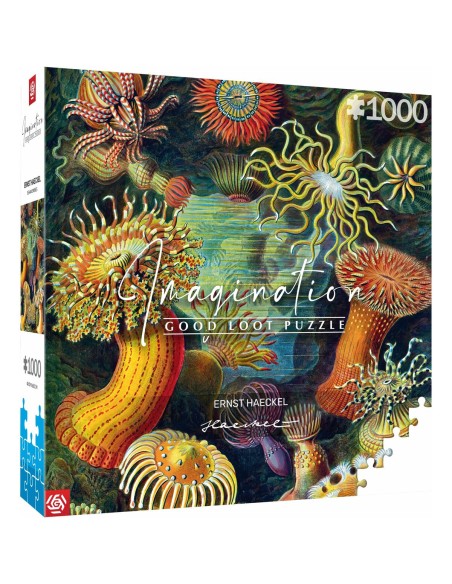 Puzzle Cenega Publishing Ernst Haeckel Criaturas marinas 1000 Pieces