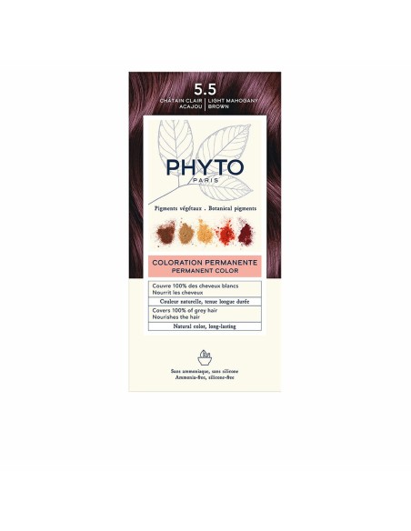 Permanent Colour Phyto Paris PHYTOCOLOR 5.5-Castaño Claro Caoba