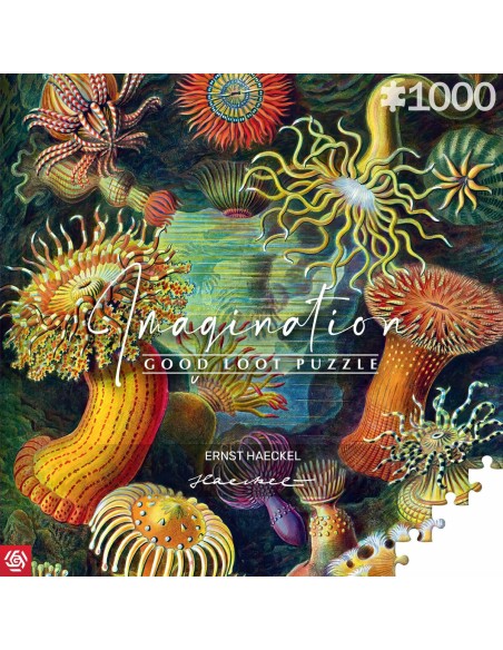 Puzzle Cenega Publishing Ernst Haeckel Criaturas marinas 1000 Pieces