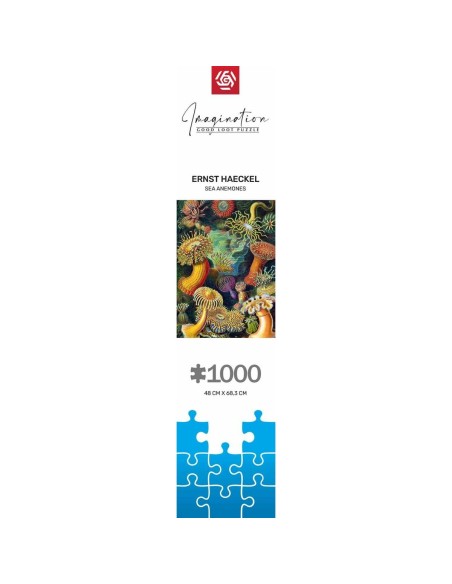 Puzzle Cenega Publishing Ernst Haeckel Criaturas marinas 1000 Pieces