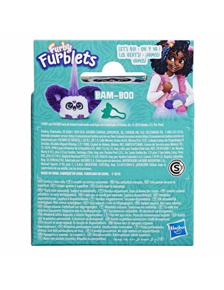 Musical Plush Toy Hasbro Furby Furblets 12 cm