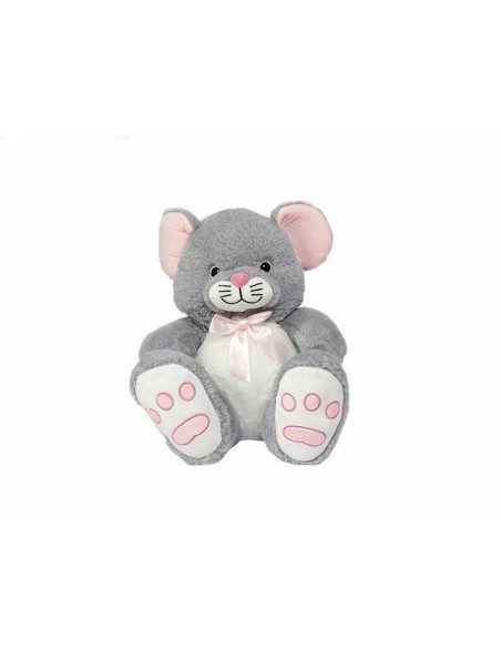 Fluffy toy Artesanía Beatriz Grey 45 cm Rat