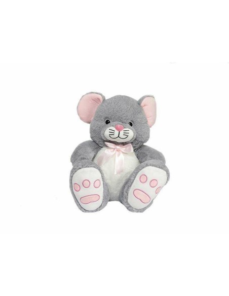 Fluffy toy Artesanía Beatriz Grey 45 cm Rat