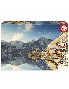 Puzzle Educa Winter in Hallstatt, Austria 2