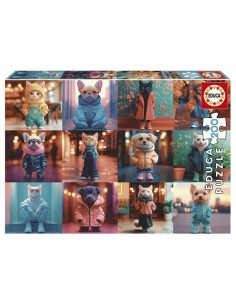 Puzzle Educa 20219 Fashion Animals 200 Pieces 2