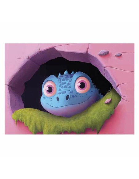 4-Puzzle Set Educa Friendly Dinosaurs