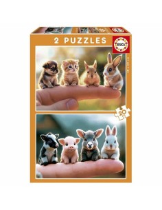 Puzzle Educa Baby Animals (2 Units)