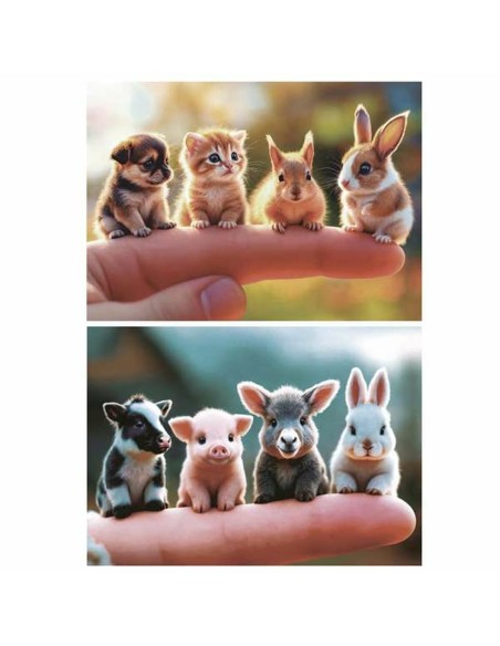 Puzzle Educa Baby Animals (2 Units)