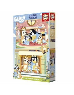 2-Puzzle Set Educa Bluey (2 Units)