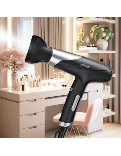 Hairdryer Feel Maestro MR-231 Black Silver 1800 W 2