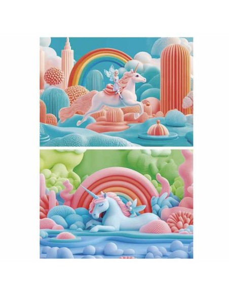 Puzzle Educa Magic Unicorns (2 Units)