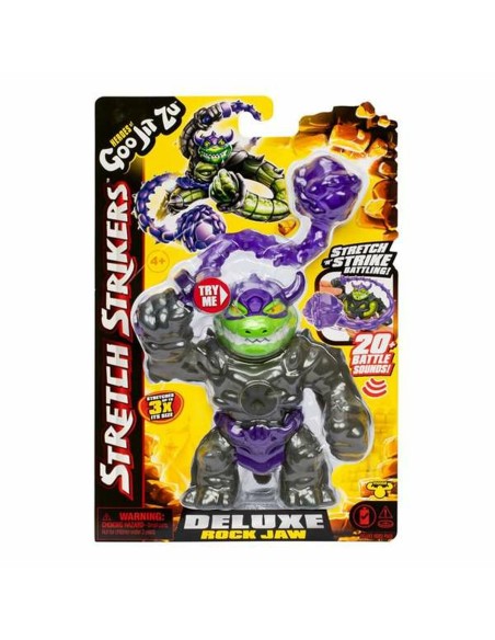 Action Figure Goo Jit Zu  Strecth Strikers Deliuxe 14 cm