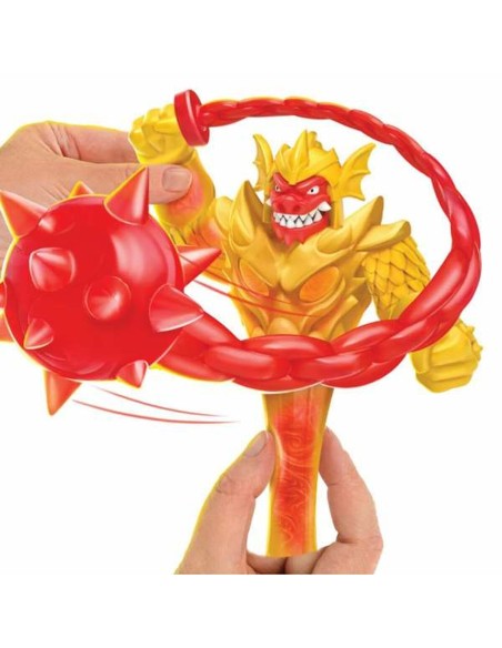Action Figure Goo Jit Zu  Strecth Strikers Deliuxe 14 cm