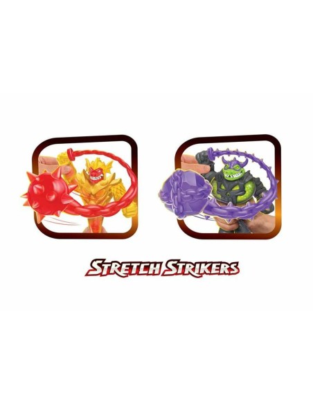 Action Figure Goo Jit Zu  Strecth Strikers Deliuxe 14 cm