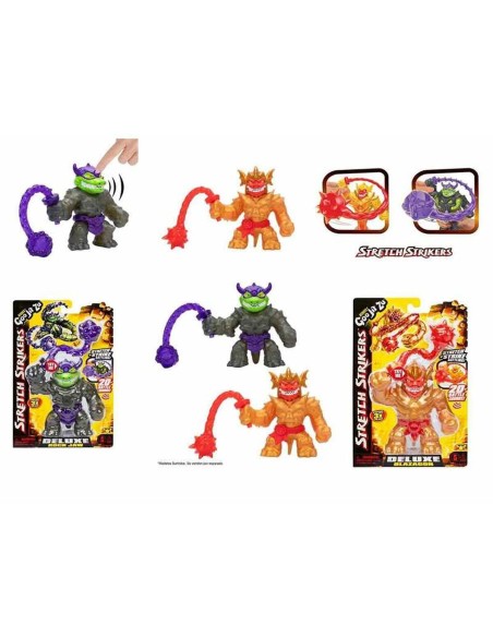 Action Figure Goo Jit Zu  Strecth Strikers Deliuxe 14 cm