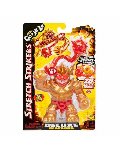 Action Figure Goo Jit Zu  Strecth Strikers Deliuxe 14 cm