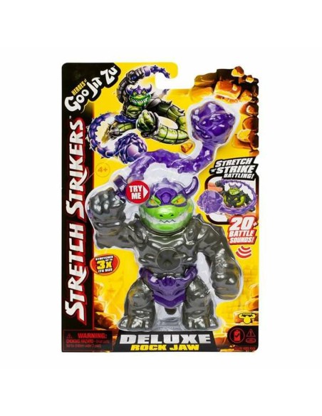 Action Figure Goo Jit Zu  Strecth Strikers Deliuxe 14 cm
