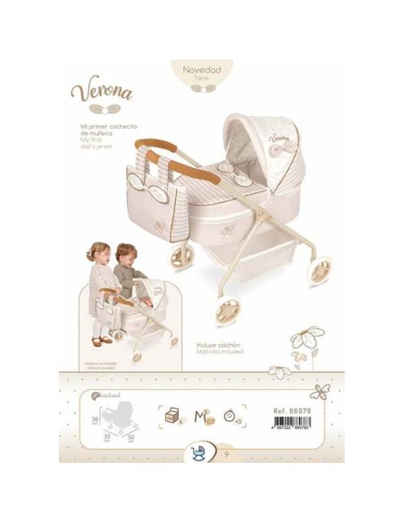 Doll Stroller Decuevas Verona 35 x 50 x 56 cm