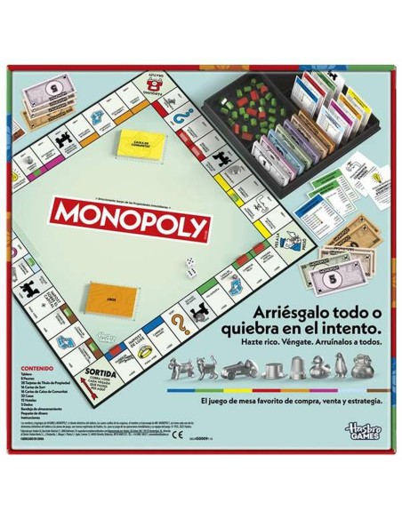 Educational Game Hasbro Monopoly Barcelona