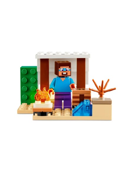 Construction set Lego La Expedición al Desierto de Steve Multicolour 75 Pieces
