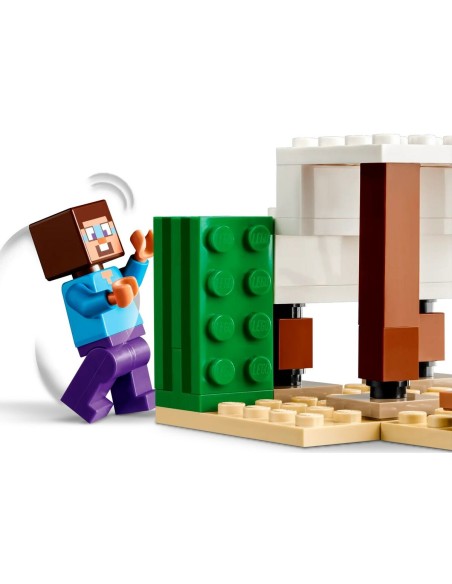 Construction set Lego La Expedición al Desierto de Steve Multicolour 75 Pieces