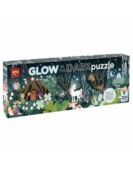 Puzzle Apli  Glow In The Dark  200 Pieces