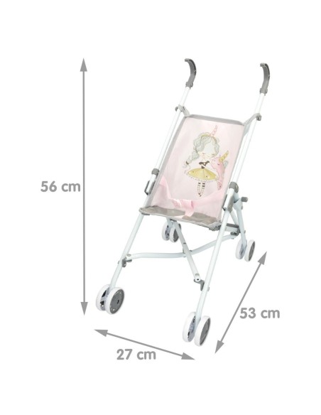 Chair for Dolls Colorbaby Adventure 28 x 56 x 42 cm 12 Units