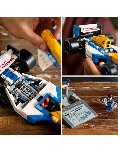 Construction set Lego ICONS 10353 Williams Racing FW14B i Nigel Mansell 799 Pieces